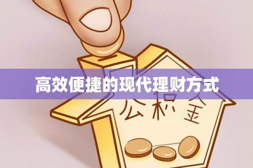 抚宁高效便捷的现代理财方式
