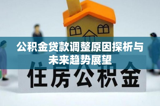 抚宁公积金贷款调整原因探析与未来趋势展望