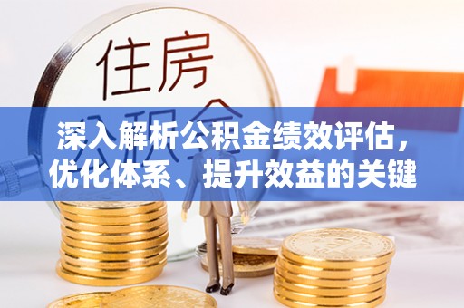 抚宁深入解析公积金绩效评估，优化体系、提升效益的关键路径